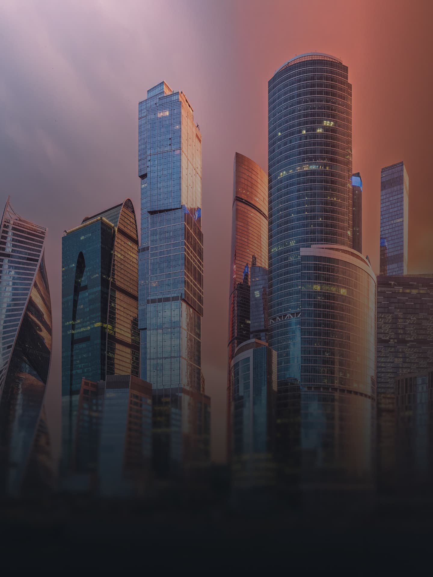 a city view